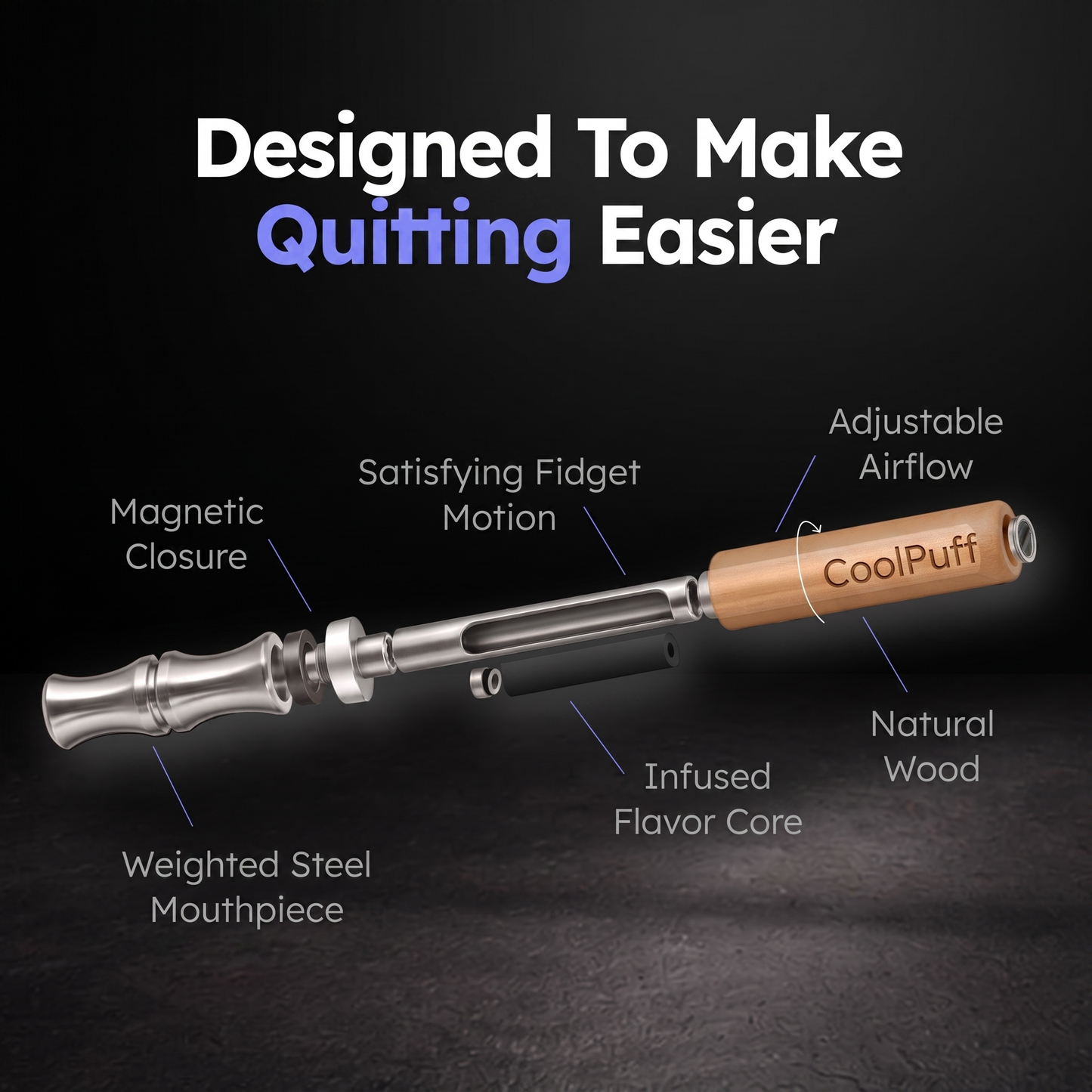 CoolPuff Smokless Inhaler